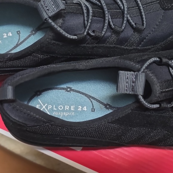 Easy Spirit black sandals size 7 - Picture 2 of 5